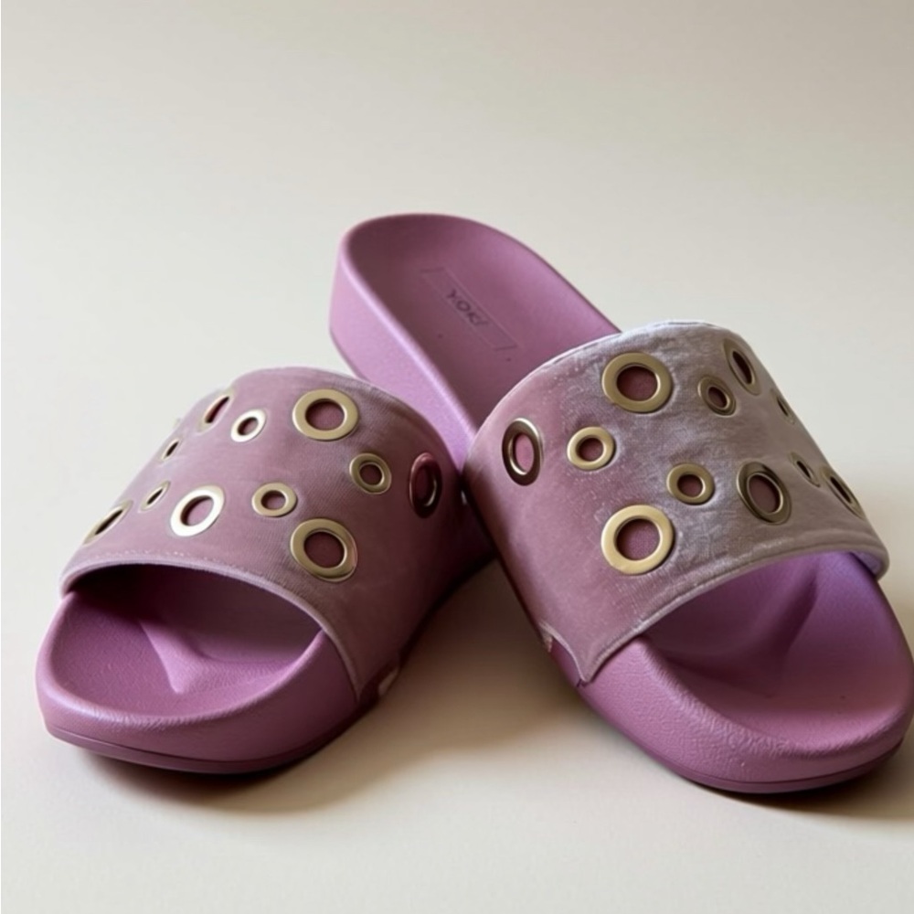 Yoki Riri-96 Slide Sandals Stylish Pink